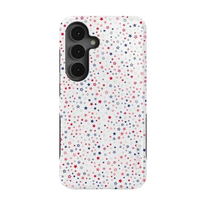 Seeing Stars | Red, White & Blue Case Phone Case Casetry Bold Flex + MagSafe® Galaxy S25