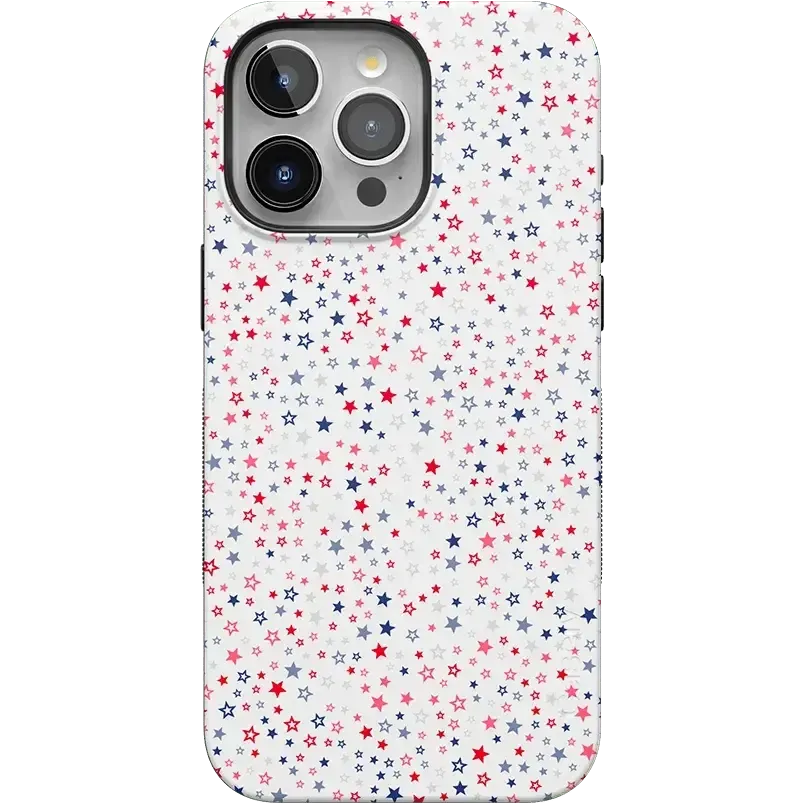 Seeing Stars | Red, White & Blue Case Phone Case Casetry Bold Flex + MagSafe® iPhone 15 Pro Max