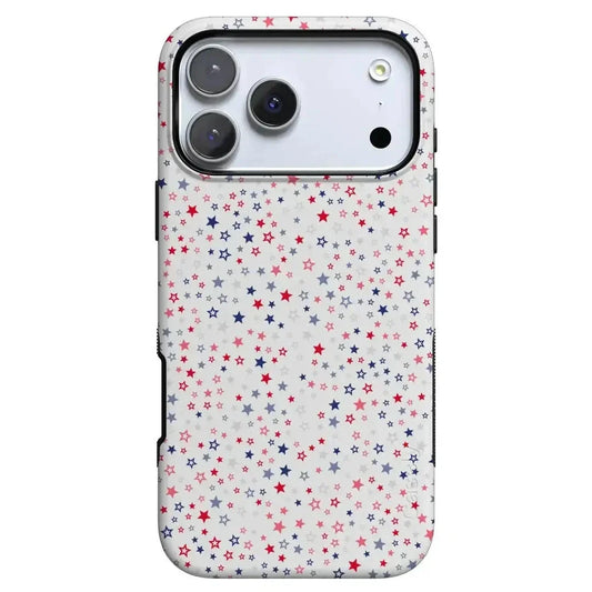 Seeing Stars | Red, White & Blue Case Phone Case Casetry Bold Flex + MagSafe® iPhone 17 Pro Max