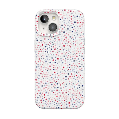 Seeing Stars | Red, White & Blue Case Phone Case Casetry Classic + MagSafe® iPhone 15