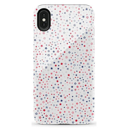 Seeing Stars | Red, White & Blue Case Phone Case Casetry Essential iPhone XS Max