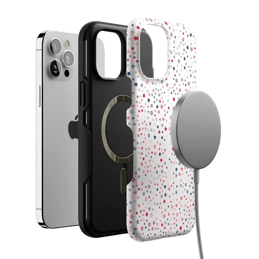 Seeing Stars | Red, White & Blue Case Phone Case Casetry