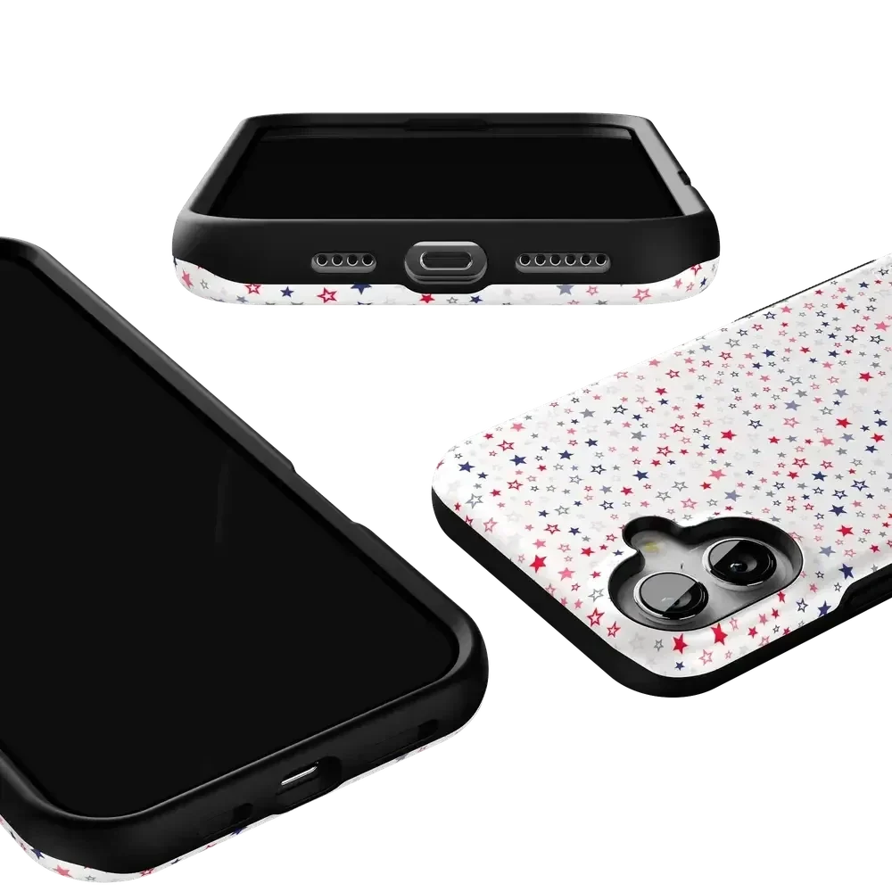 Seeing Stars | Red, White & Blue Case Phone Case Casetry