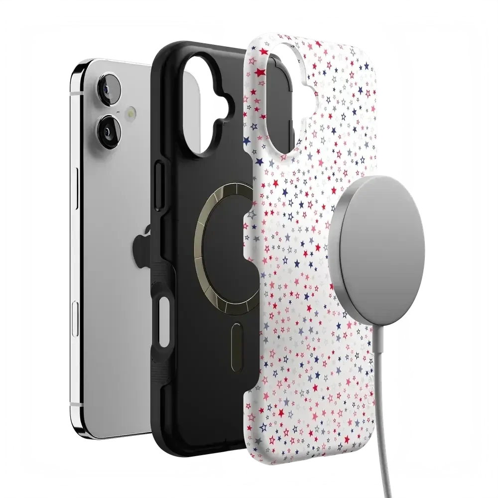 Seeing Stars | Red, White & Blue Case Phone Case Casetry