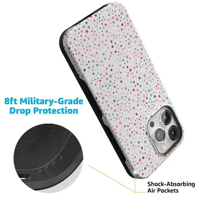Seeing Stars | Red, White & Blue Case Phone Case Casetry
