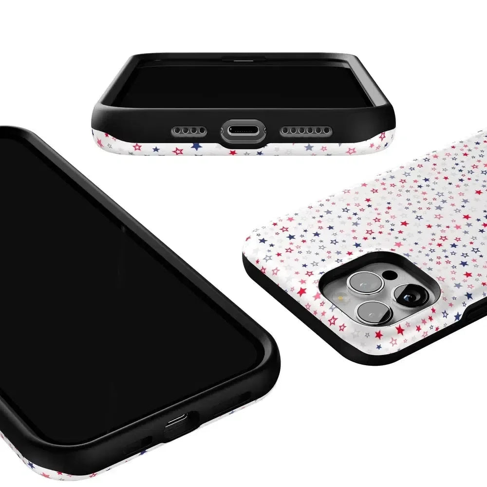 Seeing Stars | Red, White & Blue Case Phone Case Casetry