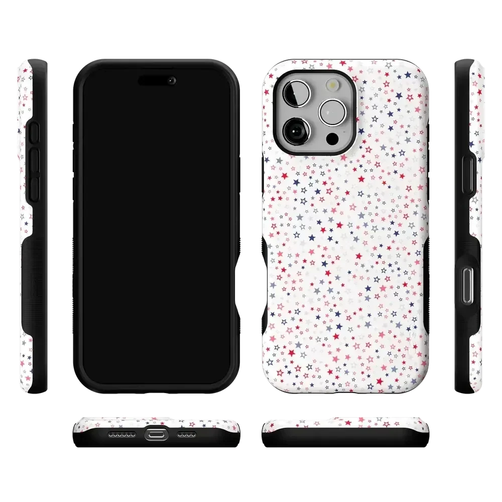 Seeing Stars | Red, White & Blue Case Phone Case Casetry