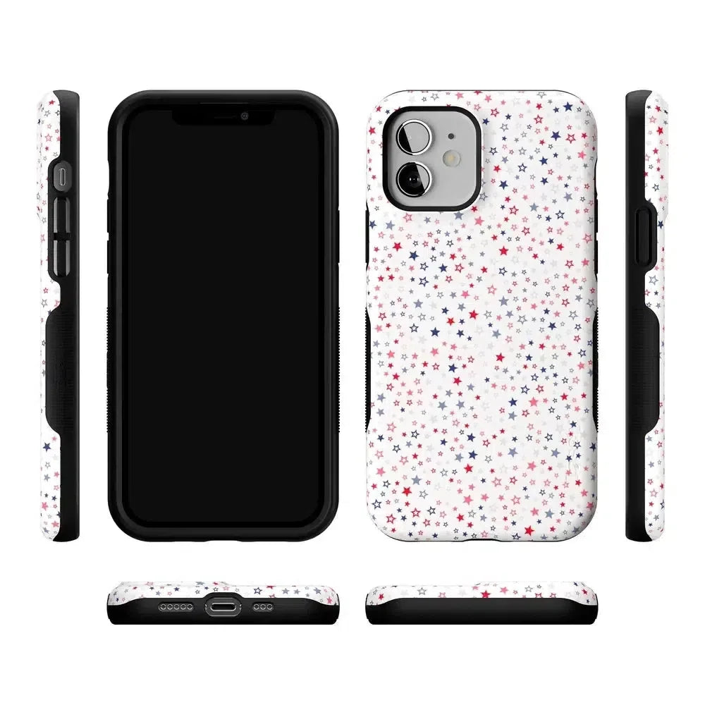 Seeing Stars | Red, White & Blue Case Phone Case Casetry