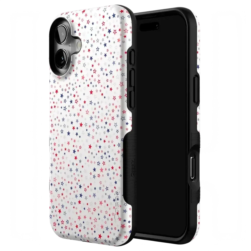 Seeing Stars | Red, White & Blue Case Phone Case Casetry