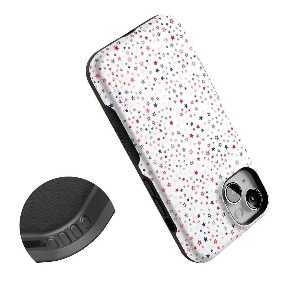 Seeing Stars | Red, White & Blue Case Phone Case Casetry