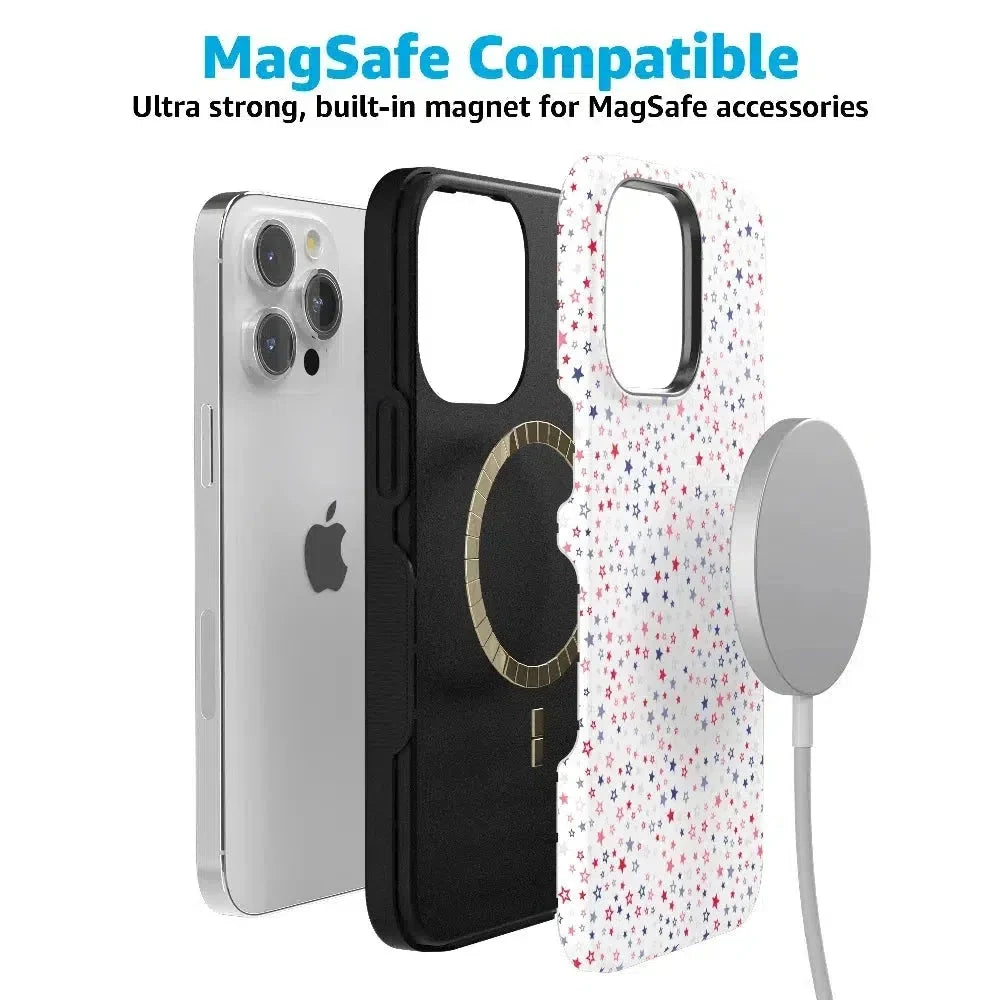 Seeing Stars | Red, White & Blue Case Phone Case Casetry