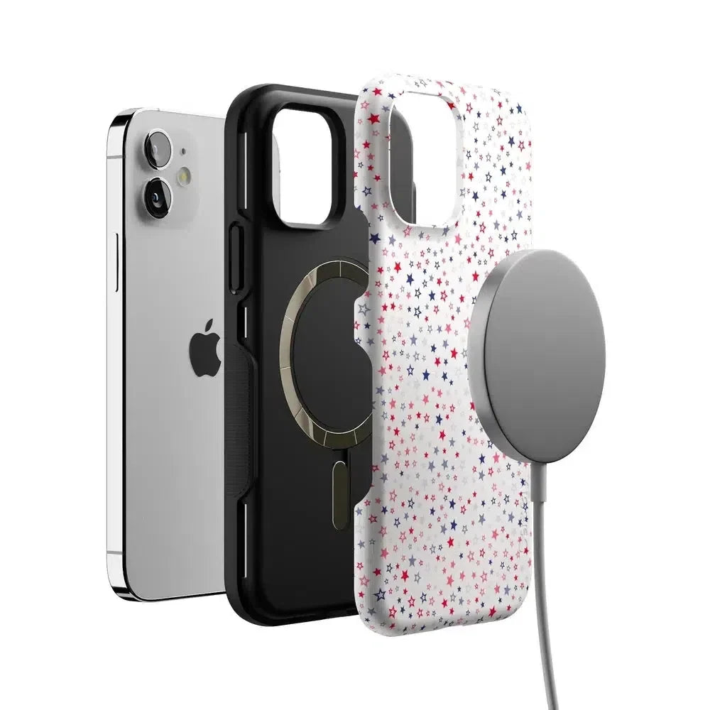 Seeing Stars | Red, White & Blue Case Phone Case Casetry