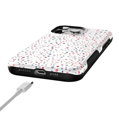 Seeing Stars | Red, White & Blue Case Phone Case Casetry