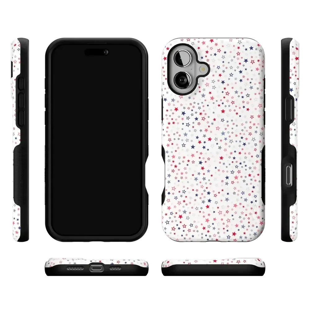 Seeing Stars | Red, White & Blue Case Phone Case Casetry