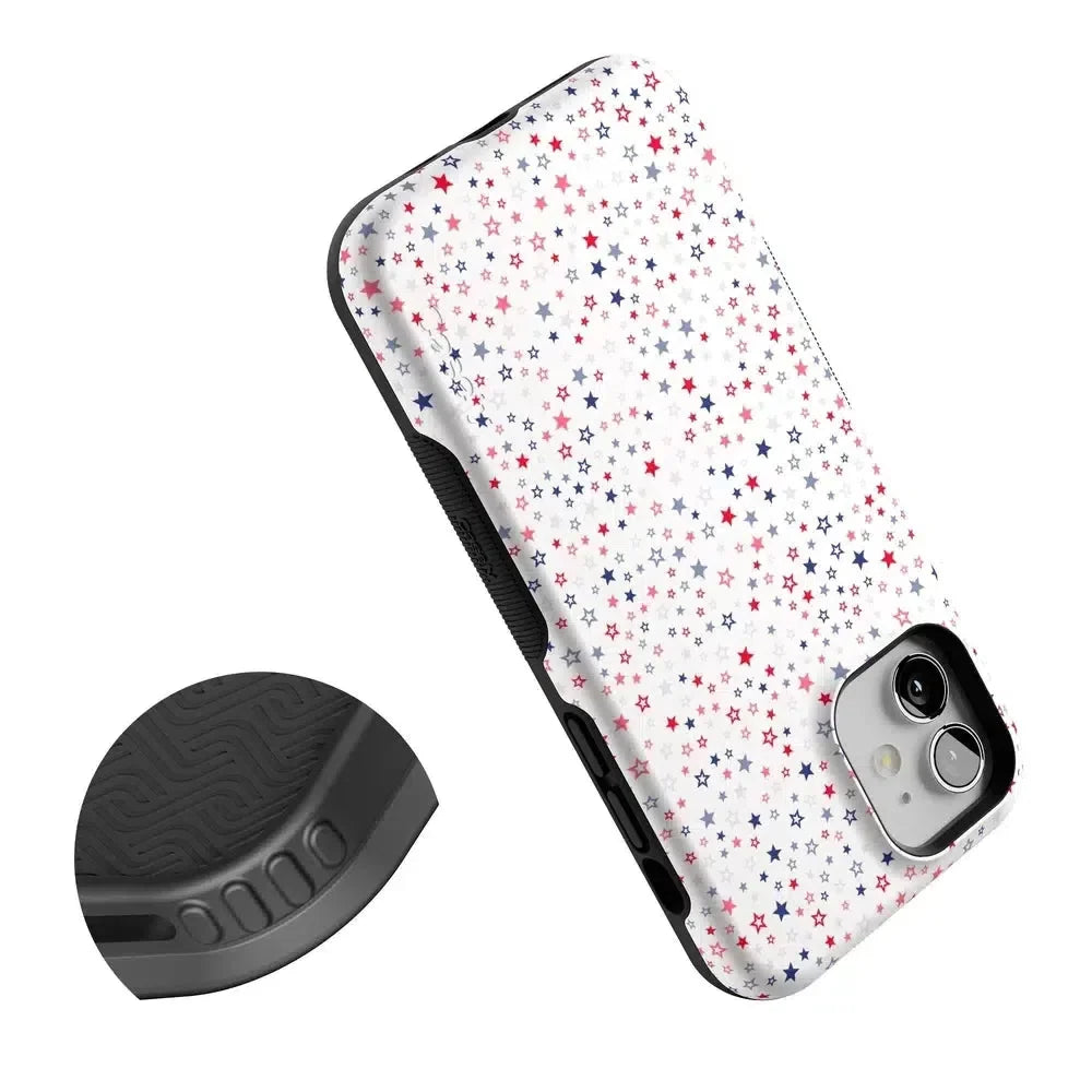 Seeing Stars | Red, White & Blue Case Phone Case Casetry