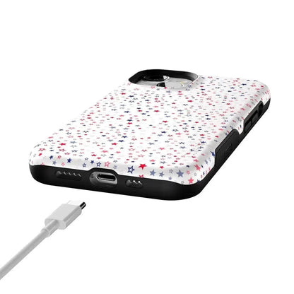 Seeing Stars | Red, White & Blue Case Phone Case Casetry