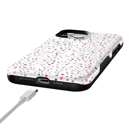 Seeing Stars | Red, White & Blue Case Phone Case Casetry