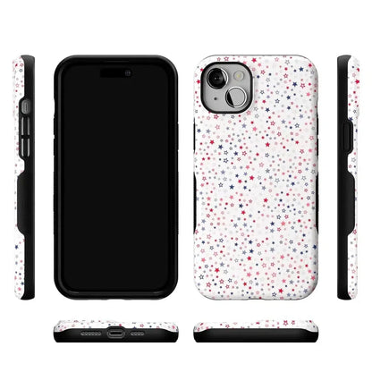 Seeing Stars | Red, White & Blue Case Phone Case Casetry