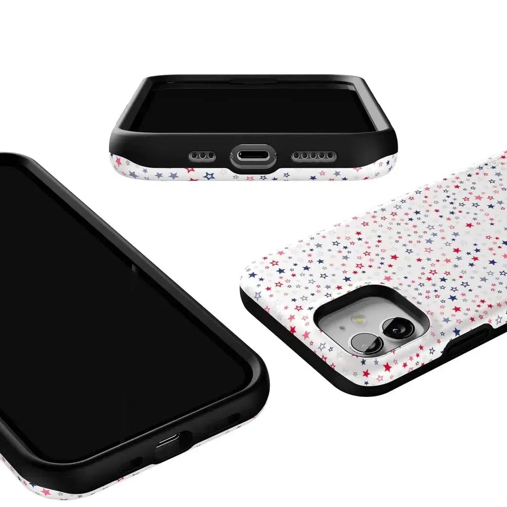 Seeing Stars | Red, White & Blue Case Phone Case Casetry