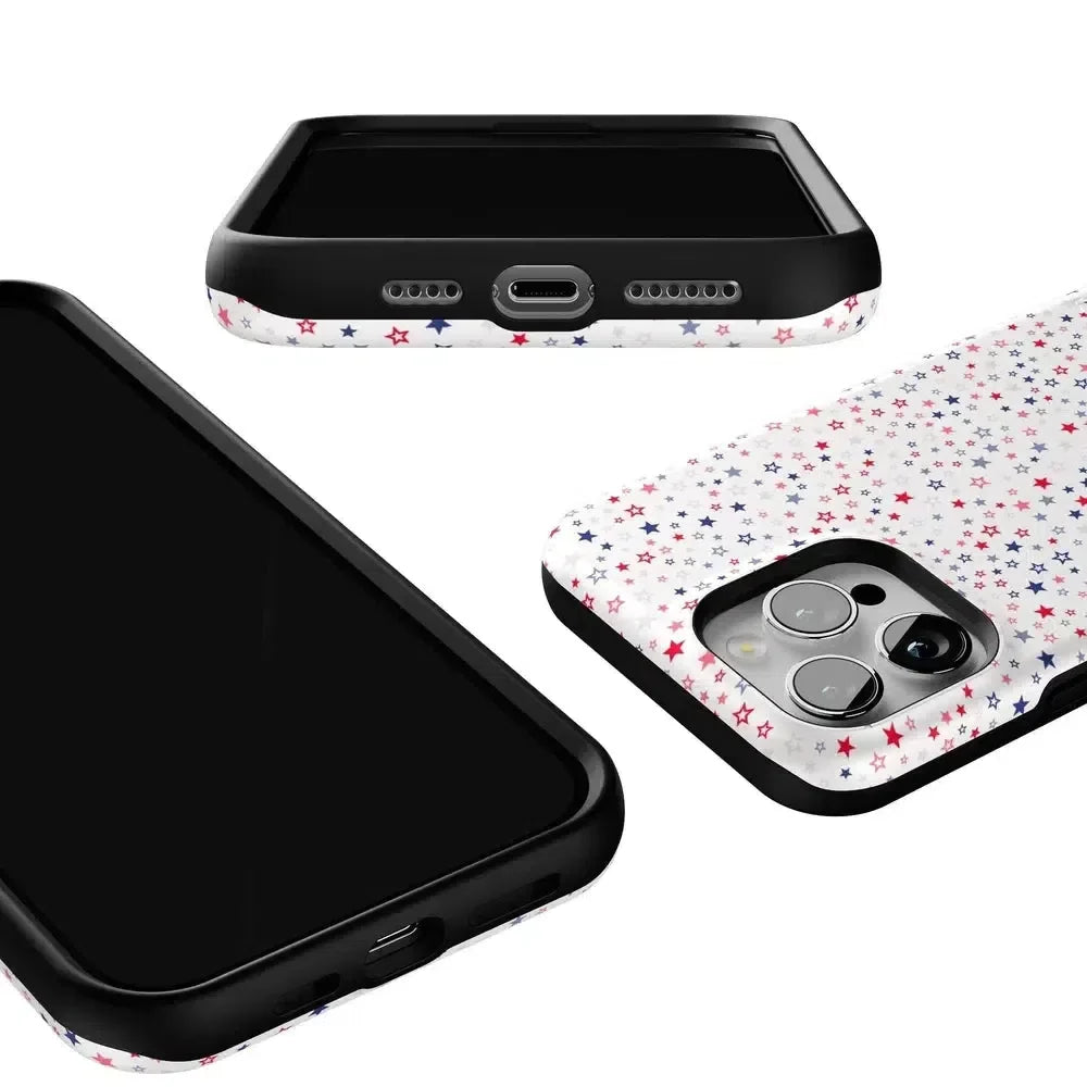 Seeing Stars | Red, White & Blue Case Phone Case Casetry