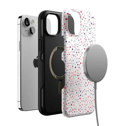 Seeing Stars | Red, White & Blue Case Phone Case Casetry