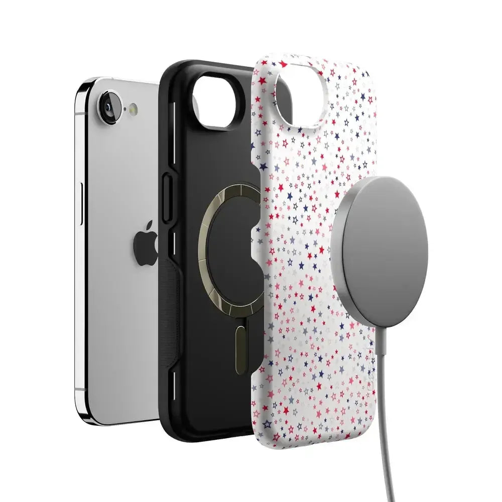 Seeing Stars | Red, White & Blue Case Phone Case Casetry