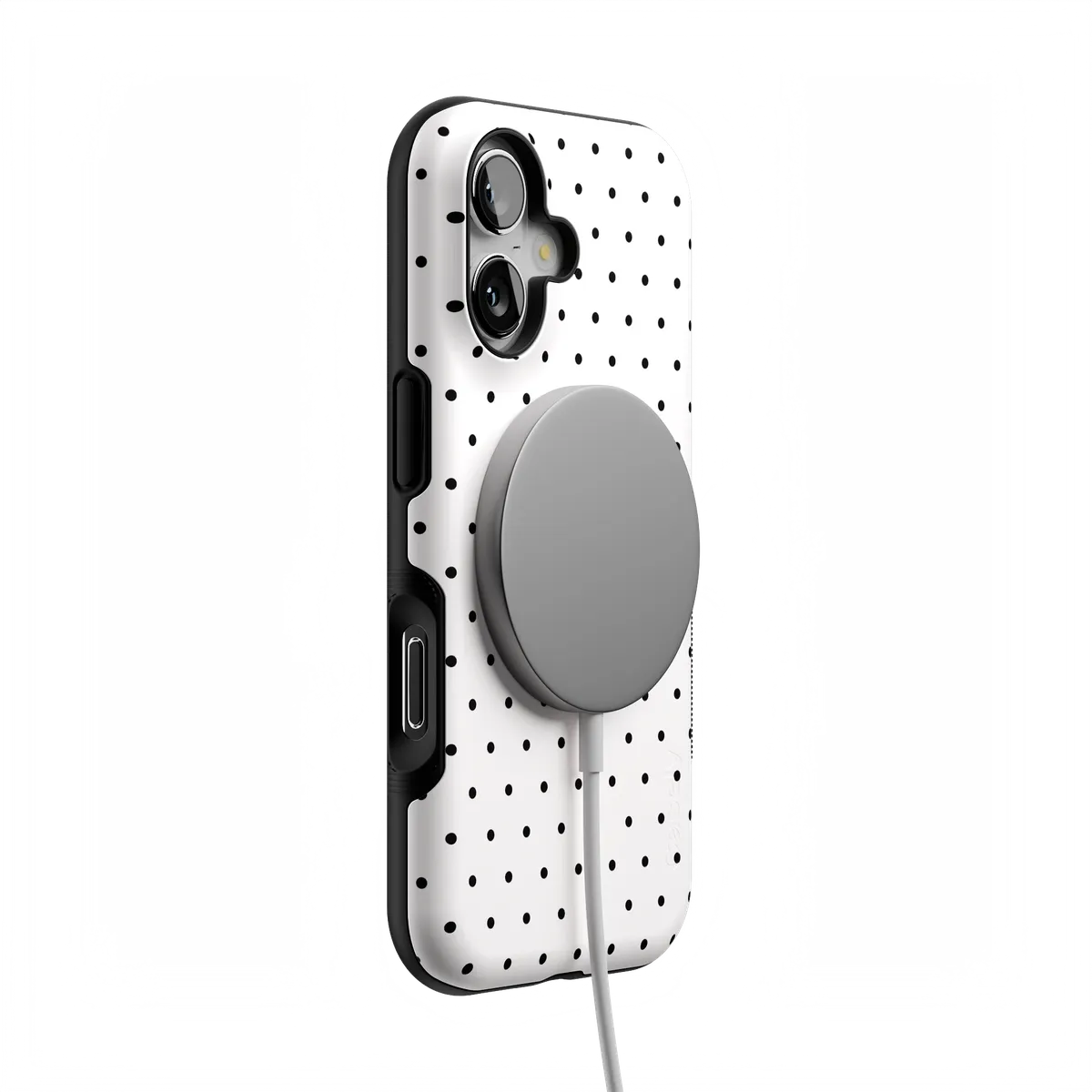 On the Dot | Black Polka Dot Case
