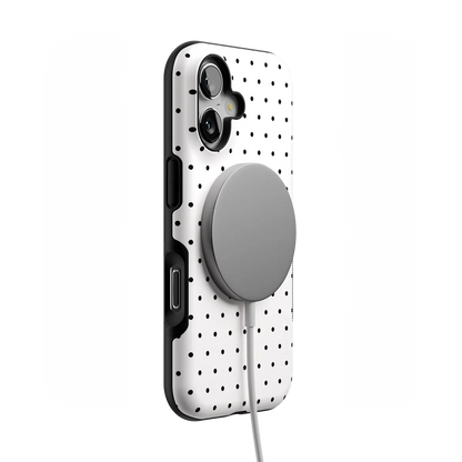 On the Dot | Black Polka Dot Case