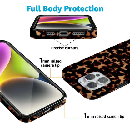 Shell Shocked | Tortoise Print Case iPhone Case get.casely