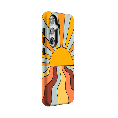 Shine On | Retro Sunset Case iPhone Case get.casely
