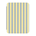 Coastline Stripes | Blue & Yellow Kindle Case