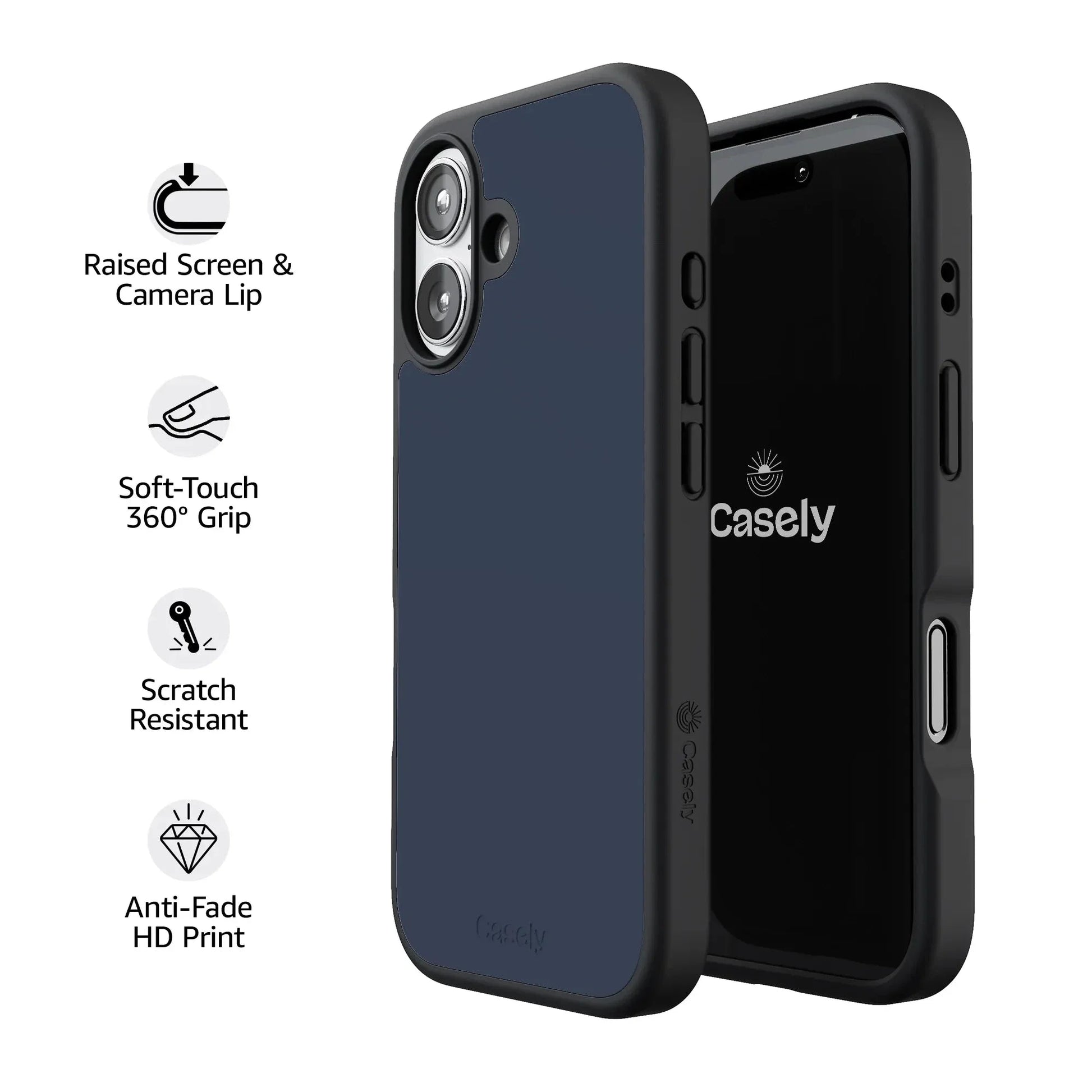 Slate Blue | The Boyfriend Collection Phone Case get.casely