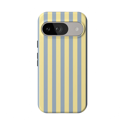 Coastline Stripes | Blue & Yellow Case - Google Pixel 9