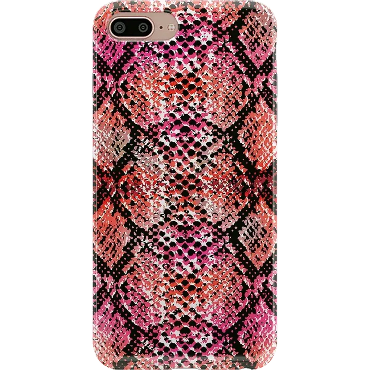 Snake Along | Red Snake Skin Case iPhone Case get.casely Classic iPhone 6/7/8 Plus