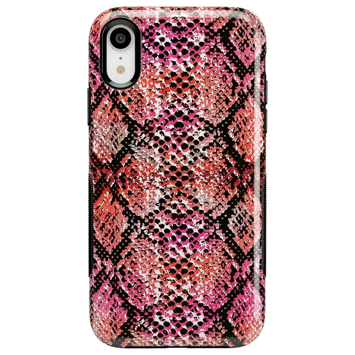 Snake Along | Red Snake Skin Case iPhone Case get.casely
