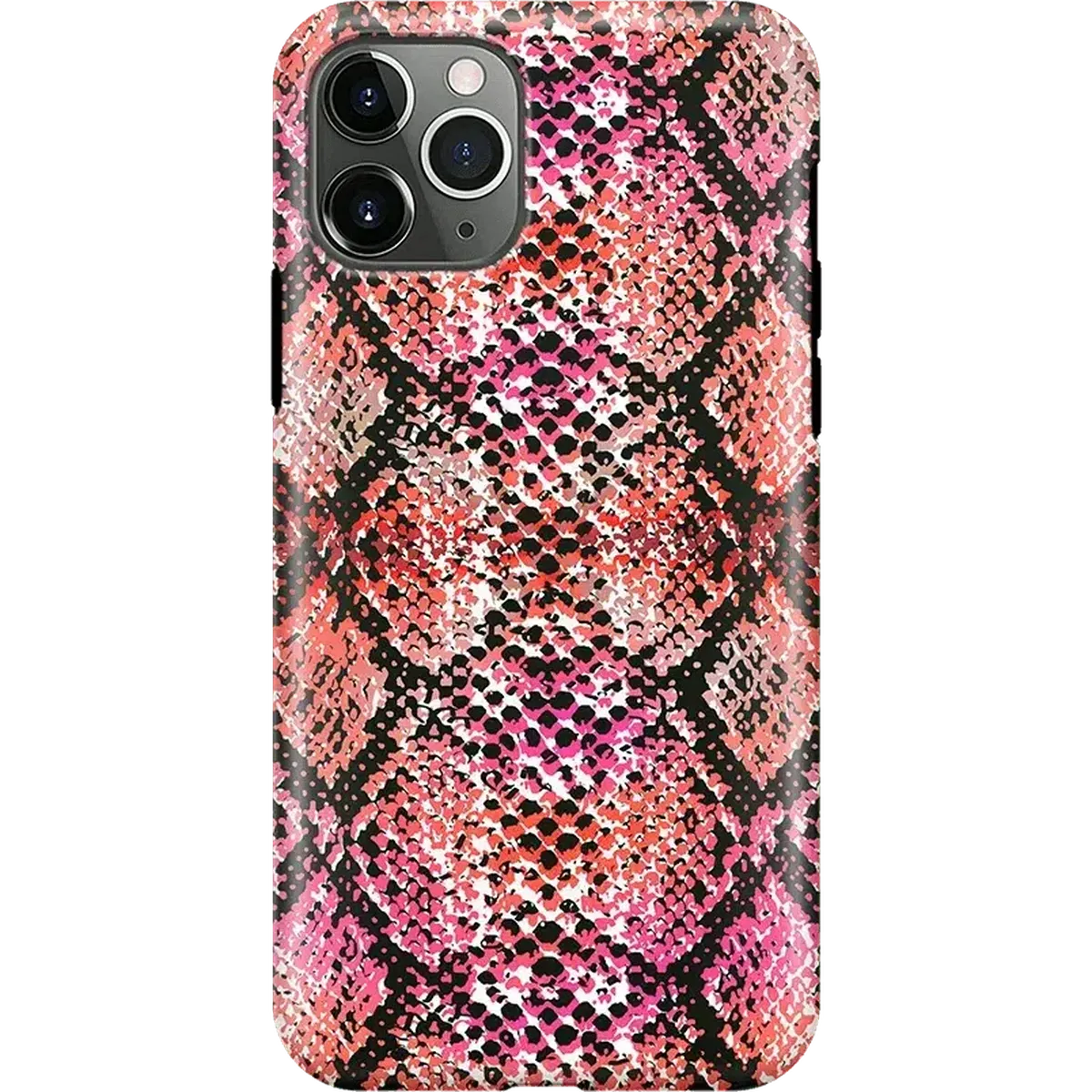 Snake Along | Red Snake Skin Case iPhone Case get.casely