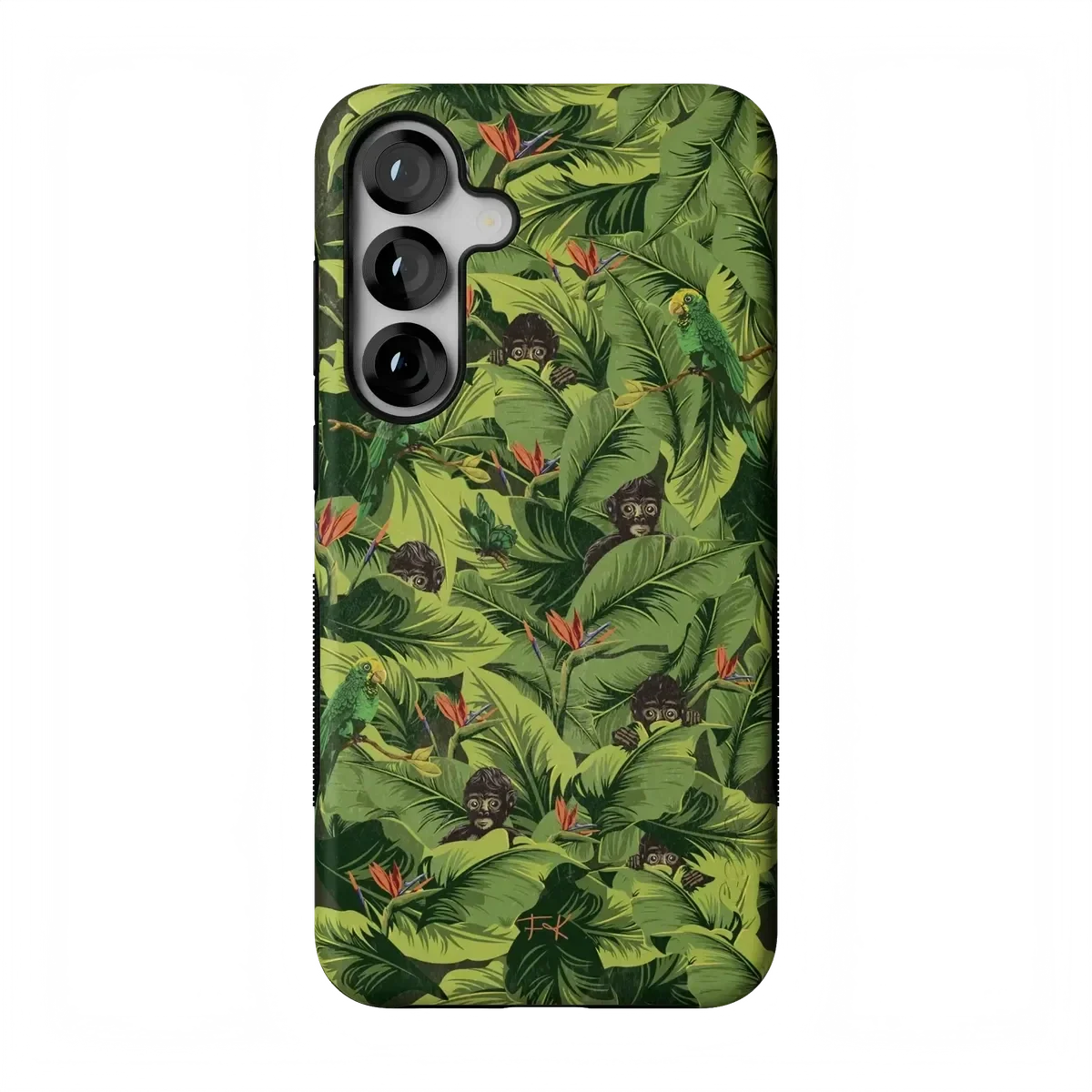 Sneaky Monkeys | Frida Kahlo Jungle Floral Case iPhone Case get.casely Bold Flex + MagSafe® Galaxy S26 Plus
