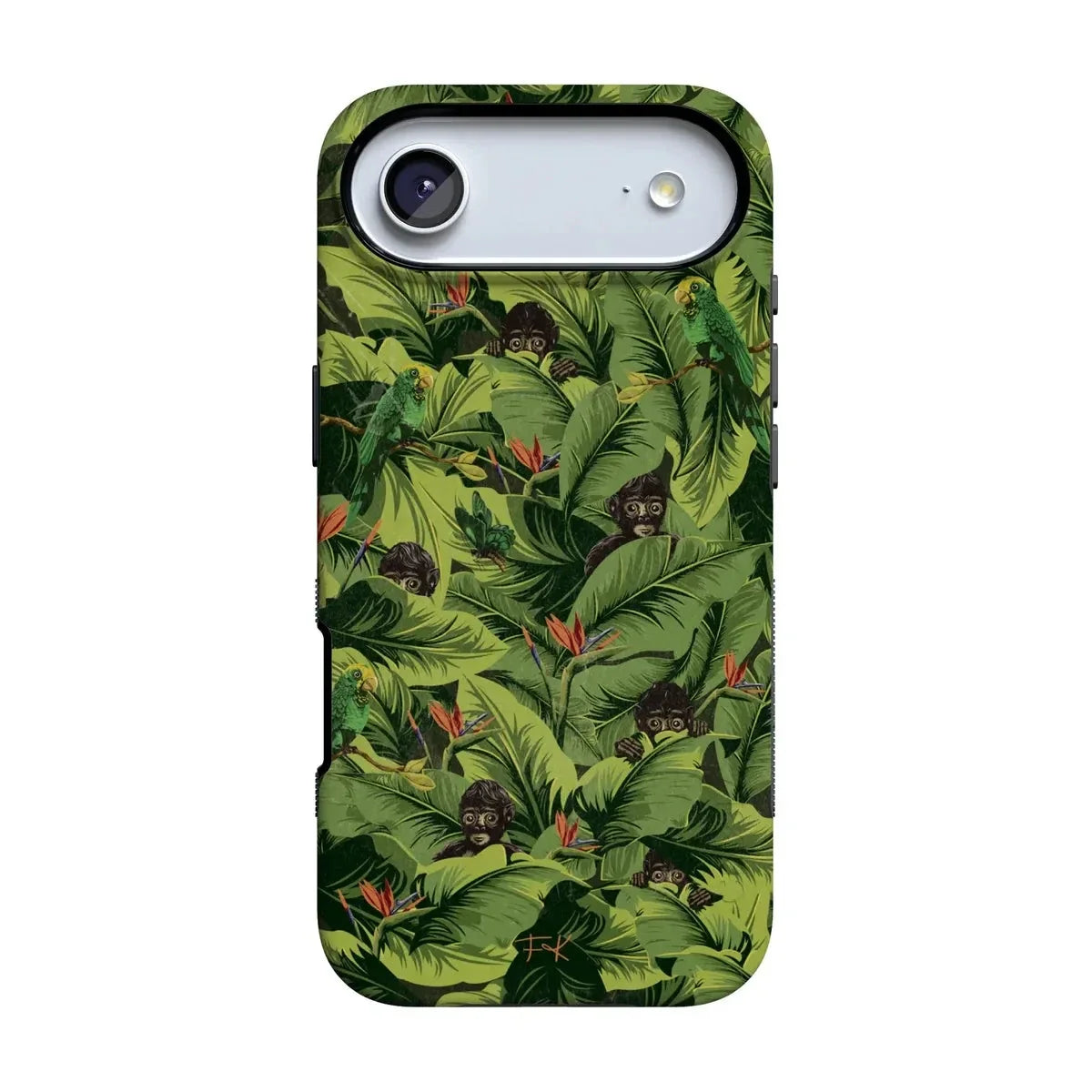 Sneaky Monkeys | Frida Kahlo Jungle Floral Case iPhone Case get.casely Bold Flex + MagSafe® iPhone 17 Air