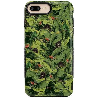 Sneaky Monkeys | Frida Kahlo Jungle Floral Case iPhone Case get.casely Bold iPhone 6/7/8 Plus