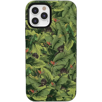 Sneaky Monkeys | Frida Kahlo Jungle Floral Case iPhone Case get.casely Bold + MagSafe® iPhone 12 Pro Max
