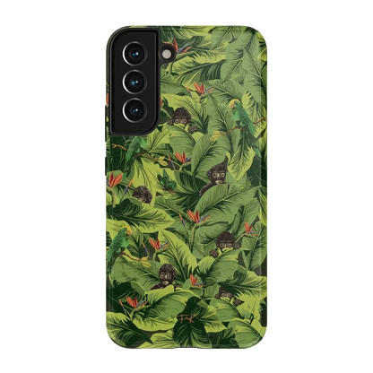 Sneaky Monkeys | Frida Kahlo Jungle Floral Case iPhone Case get.casely Essential Galaxy S24 Plus