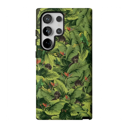 Sneaky Monkeys | Frida Kahlo Jungle Floral Case iPhone Case get.casely Essential Galaxy S24 Ultra