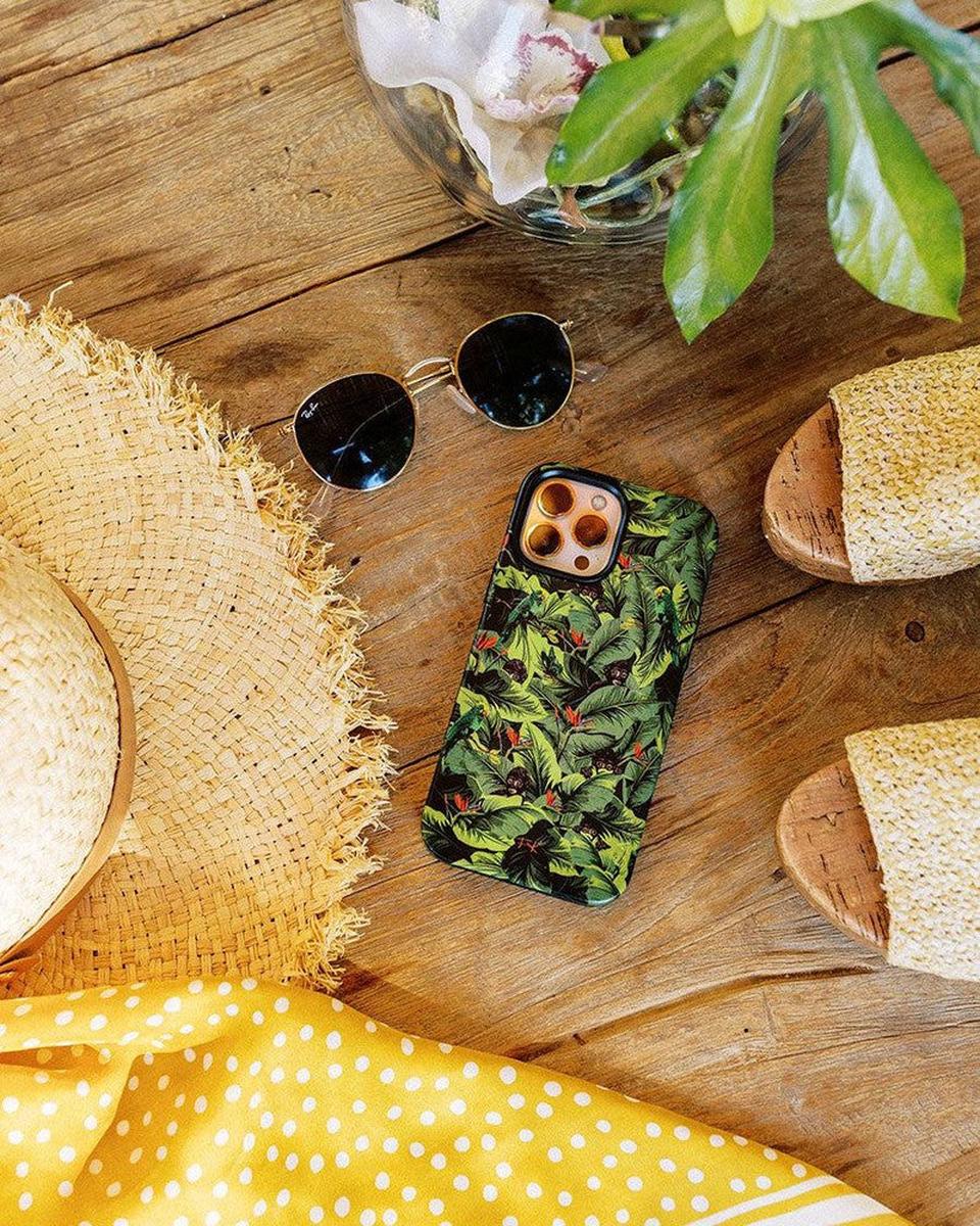Sneaky Monkeys | Frida Kahlo Jungle Floral Case iPhone Case get.casely