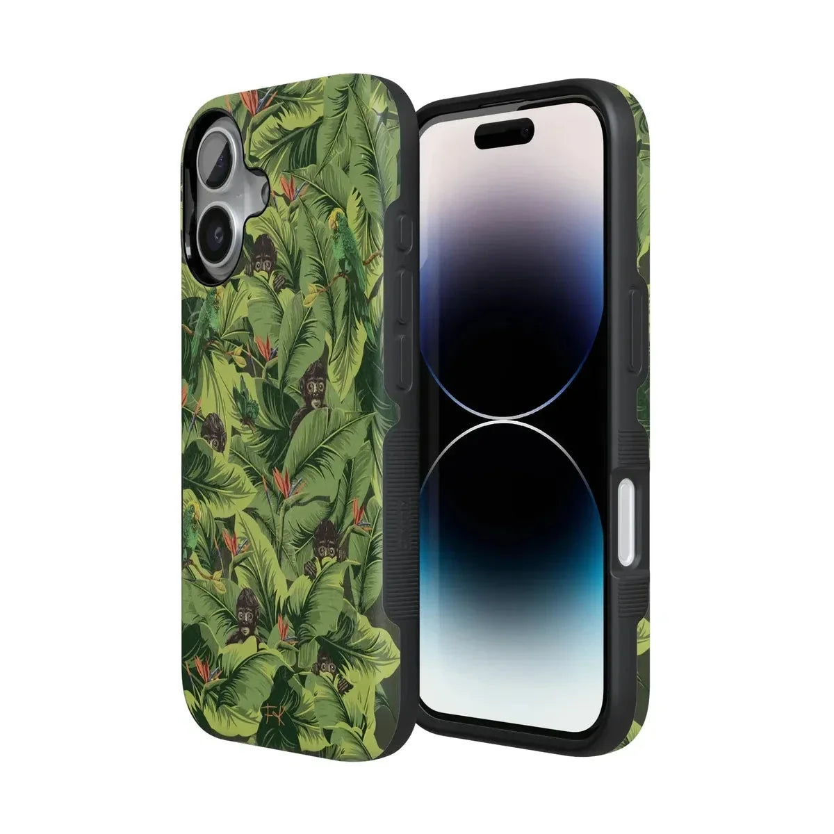 Sneaky Monkeys | Frida Kahlo Jungle Floral Case iPhone Case get.casely