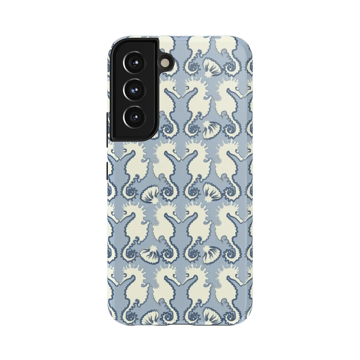 Seahorse Drift | Coastal Blues Case - Galaxy S22
