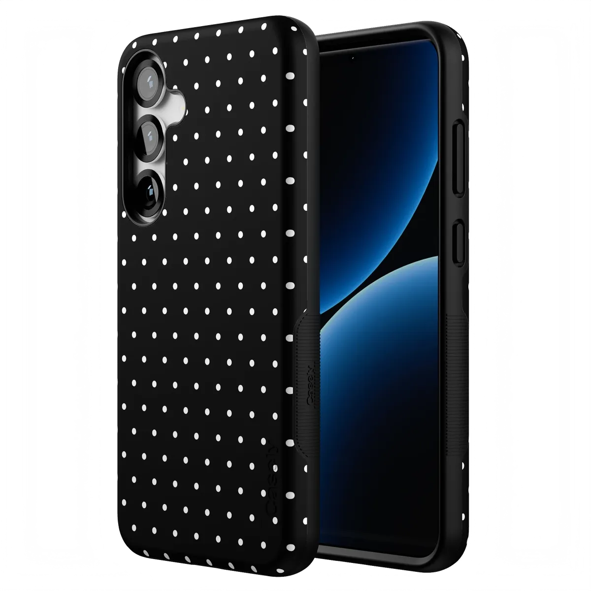 On the Dot | White Polka Dot Case