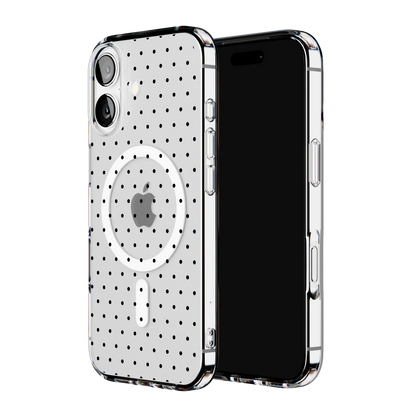 On the Dot | Black Polka Dot Case