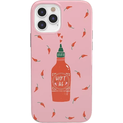 Spicy AF | Pink Chili Hot Sauce Case iPhone Case get.casely Classic iPhone 12 Pro Max