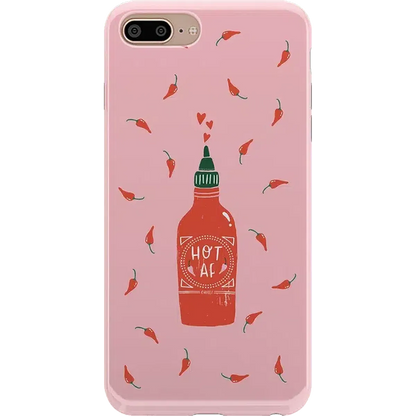 Spicy AF | Pink Chili Hot Sauce Case iPhone Case get.casely Classic iPhone 6/7/8 Plus