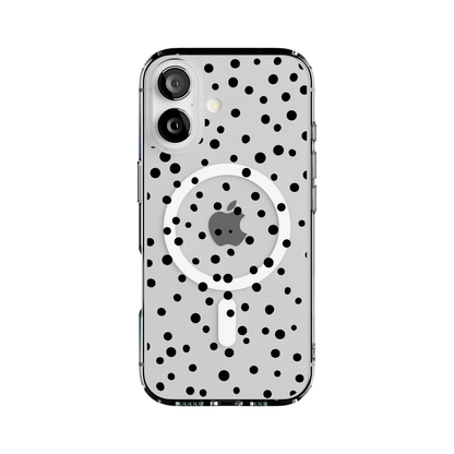 Spot On | Dotted Animal Print Case iPhone Case get.casely Clear + MagSafe® iPhone 17